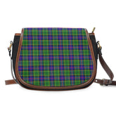 Forsyth Modern Tartan Saddle Handbags